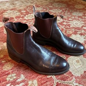 R.M. Williams Dark Brown Leather Boot.